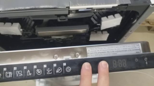 настройка регулировки соли и ополаскивателя на Weissgauff смотреть онлайн