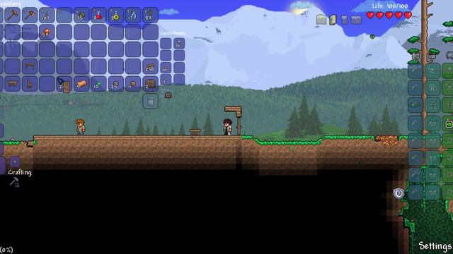 Прохождение Terraria 1.3 - Начало смотреть онлайн