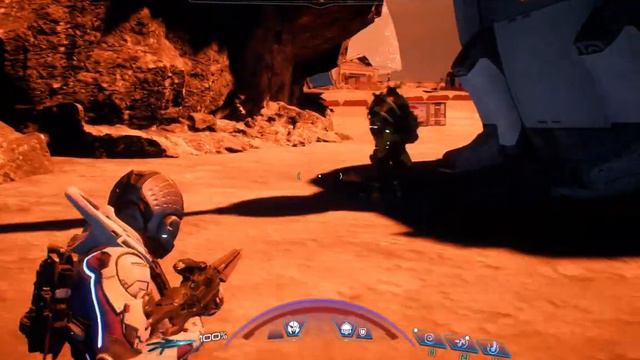 Mass Effect Andromeda 92 - Hard - Task "From the dust" in H-047c - Part 2 - Game Play смотреть онлайн