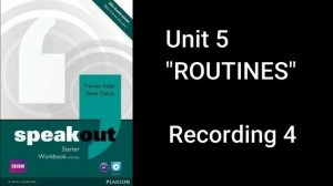 Speak Out Starter Workbook Audio Tapescripts