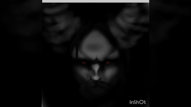 Drawing In Paint A Demon/уроки рисования/рисунок карандашём