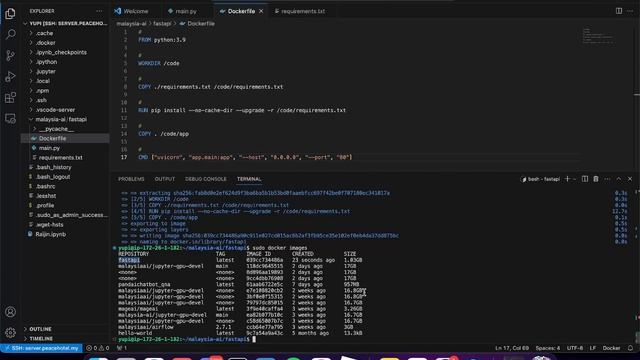 Setting up FastAPI using Docker & Docker-Compose | MY.AI | 2023 смотреть онлайн