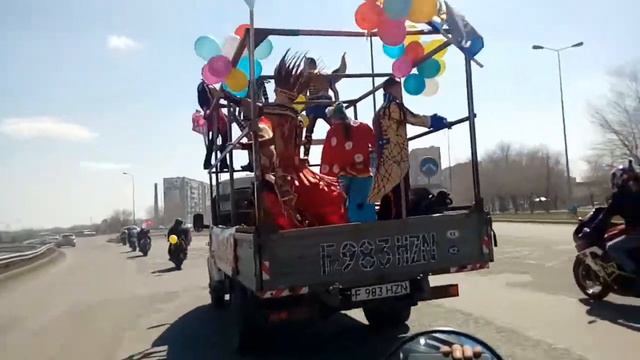 тигр, байкеры, медведь, цирк, город Семей. смотреть онлайн