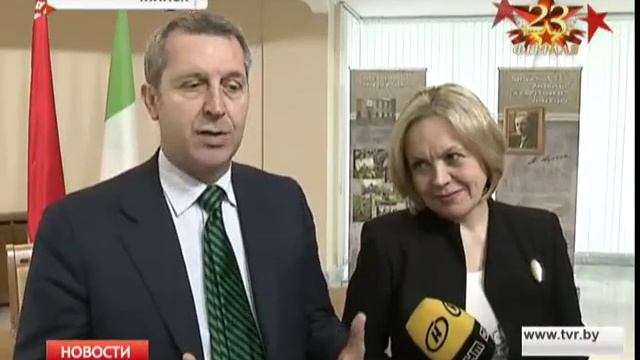 В Минск с визитом прибыло около 60 представителей итальянского бизнеса смотреть онлайн