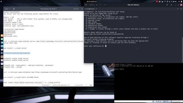 ? MSSQL en Linux | Como instalarlo, configurarlo y comenzar a usarlo ✍️ смотреть онлайн