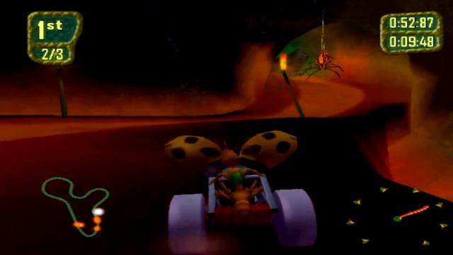 Antz Extreme Racing Gameplay Walkthrough Azteca Spider's Lair #1 смотреть онлайн