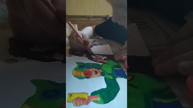 Как рисовать Леона с Буллом смотреть онлайн