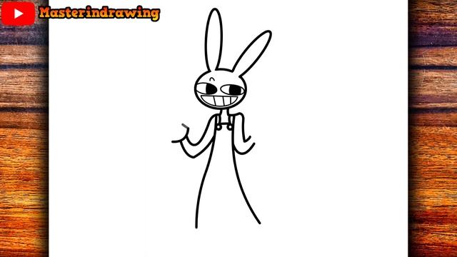 HOW TO DRAW JAX - THE AMAZING DIGITAL CIRCUS смотреть онлайн