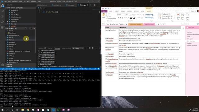 Learning Python 6 - The Tuple Data Structure смотреть онлайн