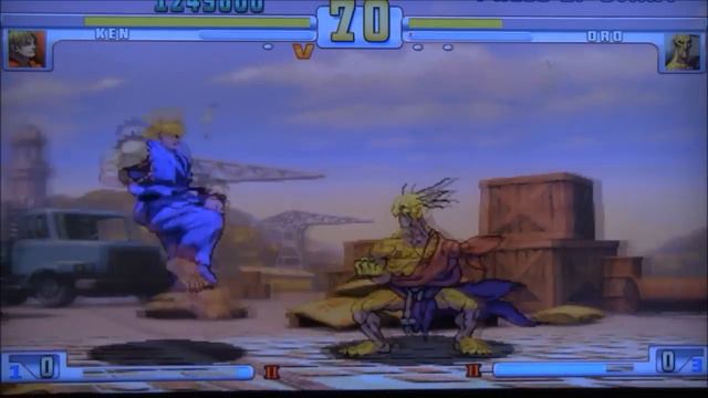 Street Fighter 3 3rd Strike Online Ken Casual Playthrough