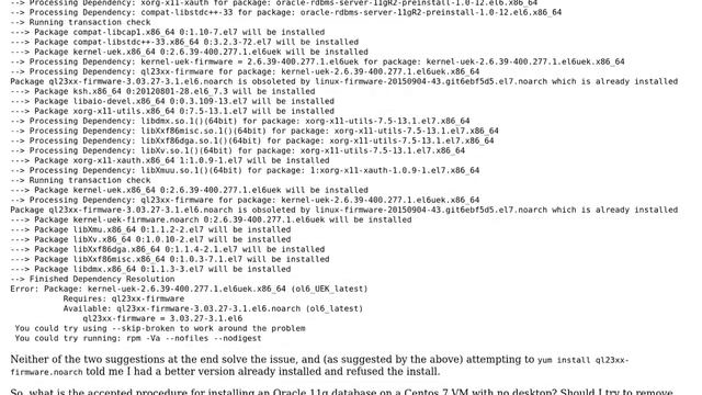 DevOps & SysAdmins: Installing Oracle 11g on CentOS via Yum смотреть онлайн