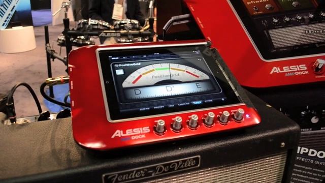 NAMM 2012: First Look At The Alesis Ampdock For iPad 1 & 2 смотреть онлайн