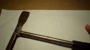 Самоделка Молоток сварочный для отбивки шлака своими рукми