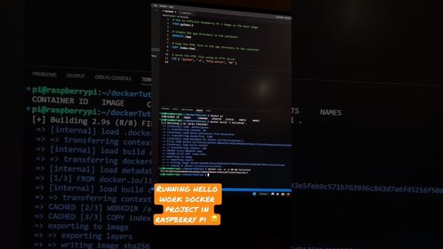 You can run your docker projects in raspberry pi? смотреть онлайн
