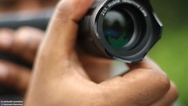 Impressive 20x Zoom Lens for Mobile Camera смотреть онлайн