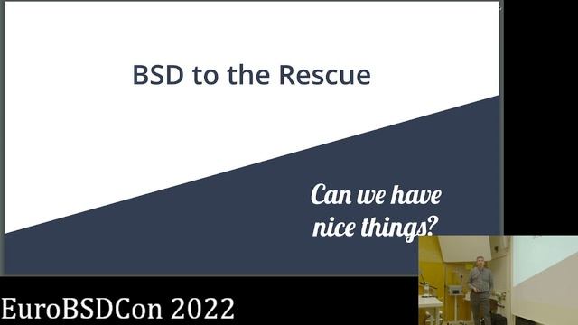FreeBSD: OpenZFS, bhyve, compat_linux, and jail.conf.d nexus - Michael Dexter - EuroBSDcon 2022 смотреть онлайн