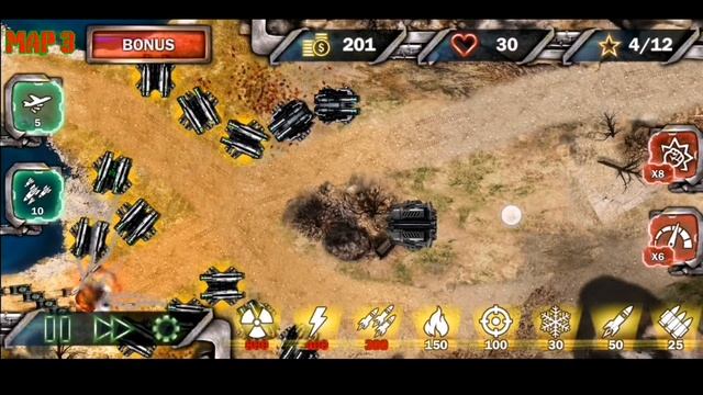 Protect & Defense : Tank Attack | thủ thành | bắn xe tăng Map 3 смотреть онлайн
