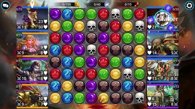 GEMS OF WAR - Match 3 RPG / Second STRATEGY KING / LVL-36 смотреть онлайн