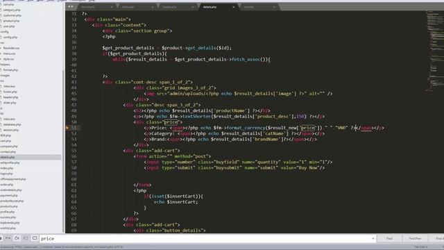 Bài 57 :Lập trình Website PHP mô hình MVC - Format tiền tệ trong website PHP смотреть онлайн