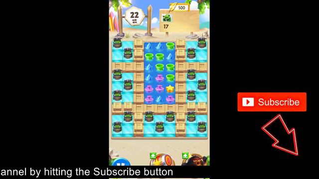 Angry Birds Match 3 Level 272 and 273 "Pop the Pigs" "Clear all Mud" AB Match смотреть онлайн