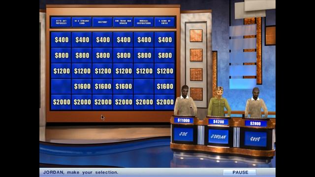 Jeopardy Deluxe (PC) - Game Play