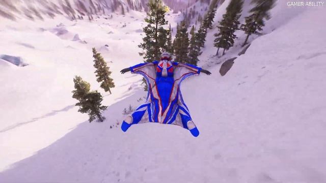 Riders Republic Gameplay Free Roam - My Best Wingsuit Runs Compilation смотреть онлайн