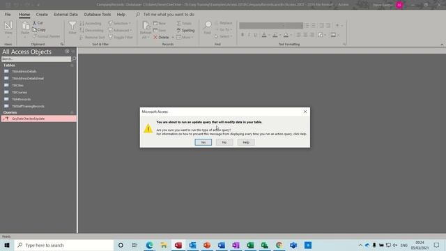 Update Query in Microsoft Access. Update Query смотреть онлайн