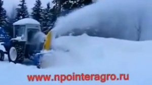 Шнекоротор на минитрактор