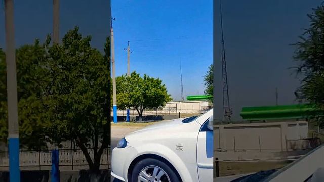 Пейзаж... Едем в сторону Джизака! Узбекистан.On the way to Jizzakh city. смотреть онлайн