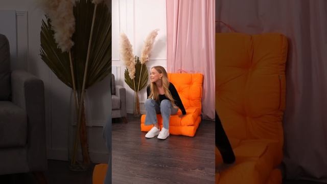 Пуф Самурай матрас трансформер три в одном от швейной фабрики Мебельный Барашка смотреть онлайн