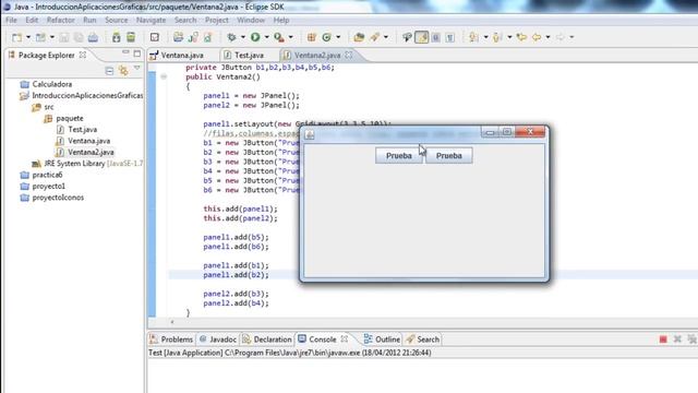 28. Java: Layouts de una Aplicación Gráfica смотреть онлайн