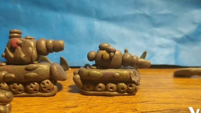 КВ - 44 атакует немцев ! - мульты про танки смотреть онлайн