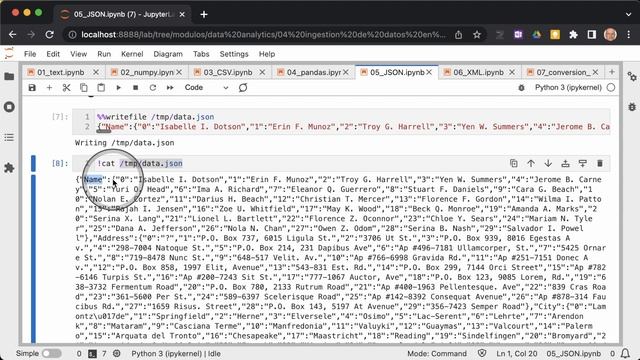 Ingestion de datos en Python Ep 05 | Importacion de archivos JSON смотреть онлайн