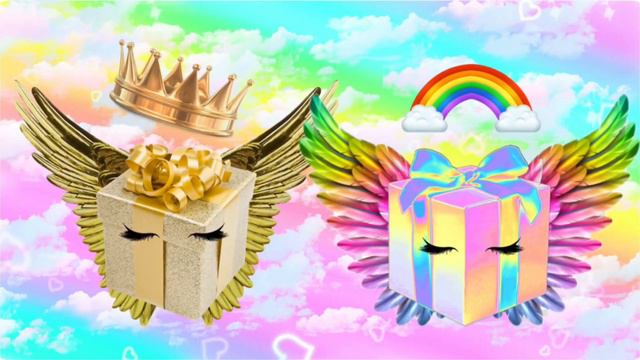 CHOOSE YOUR GIFT / GOLD VS RAINBOW/ ELIGE TU REGALO смотреть онлайн