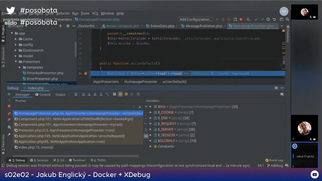 Jakub Englický – Docker + XDebug смотреть онлайн