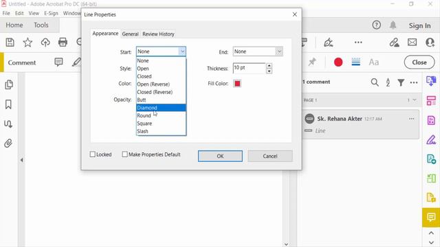 How to draw a red line on a pdf with Adobe Acrobat Pro DC смотреть онлайн