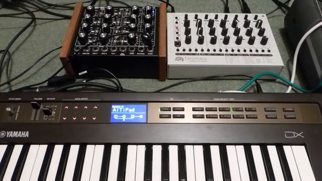 MFB Tanzmaus, Doepfer Dark Energy 2 & Yamaha Reface DX смотреть онлайн