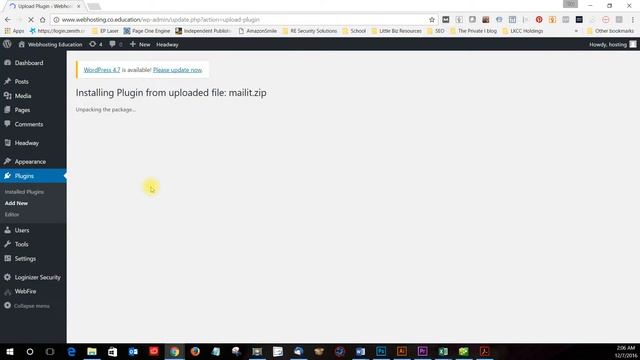 Mail It Plugin- How to Load into WordPress смотреть онлайн