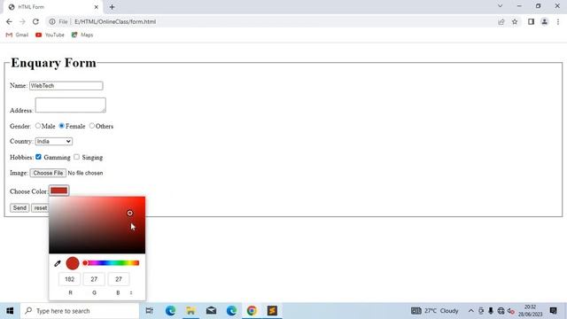 HTML Tutorial for Beginners | HTML in Bengali I বাংলায় HTML শিখুন I HTML Form Part-2 смотреть онлайн