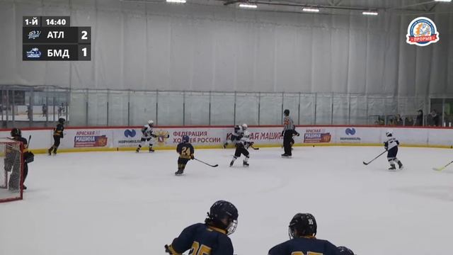 Атлант - Белые медведи, 4 марта 2023. Юноши 2014 год рождения. Турнир Прорыв смотреть онлайн