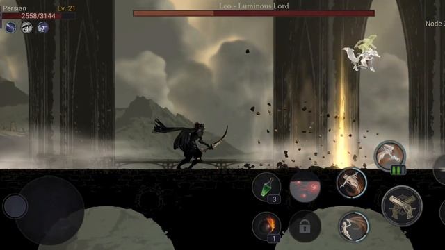 Demon Hunter: Shadow World - Leo, Boss Fight. Gunslinger gameplay. смотреть онлайн