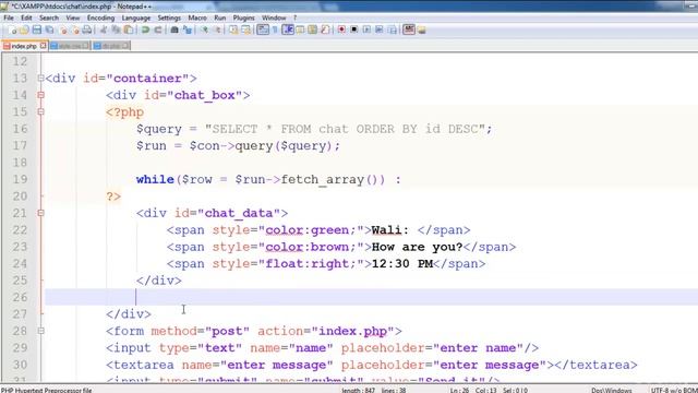 Building A Building a Live Chat System in AJAX, PHP & MySQL | Create a Chat App using PHP,AJAX,MYSQ смотреть онлайн
