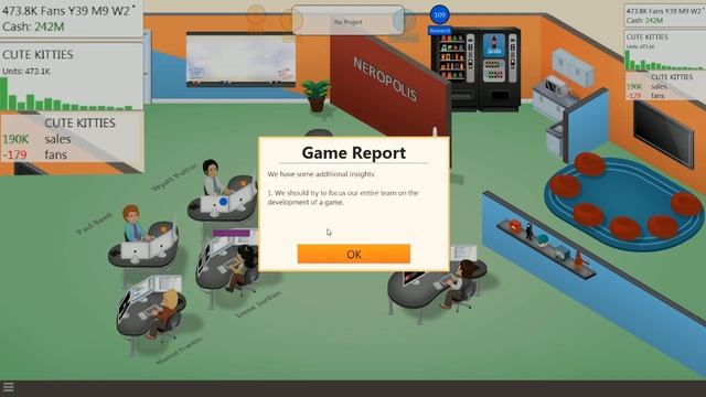 Game Dev Tycoon - Part 32 - CUTE KITTIES! Also, World of Neros смотреть онлайн