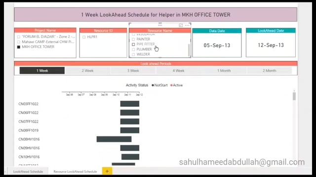 Dynamic Dashboard for Primavera P6 смотреть онлайн