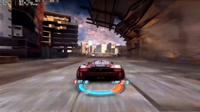 Split Second - Gameplay - 9600 GSO смотреть онлайн