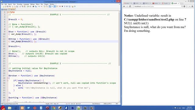Understanding Closures in PHP (part 1) смотреть онлайн