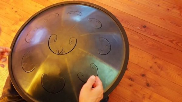 Как играть на хангдрам рав васт урок 1 | обучение rav vast drum