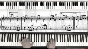 Johann Pachelbel Chaconne in F Minor for piano / Иоганн Пахельбель Чакона фа-минор для фортепиано