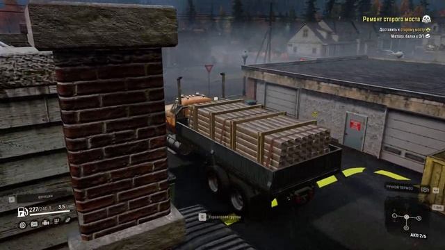 SnowRunner [PC] _Первый взгляд #1 карта-Мичиган[Блэк-ривер]