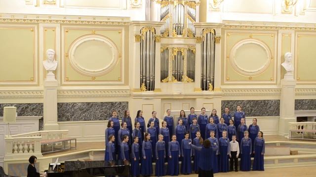 Ночью весенней. Старший концертный хор 